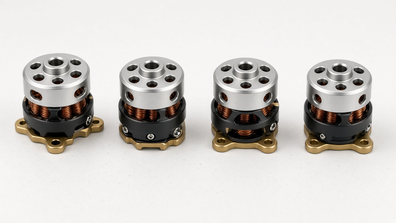 Four brushless motors