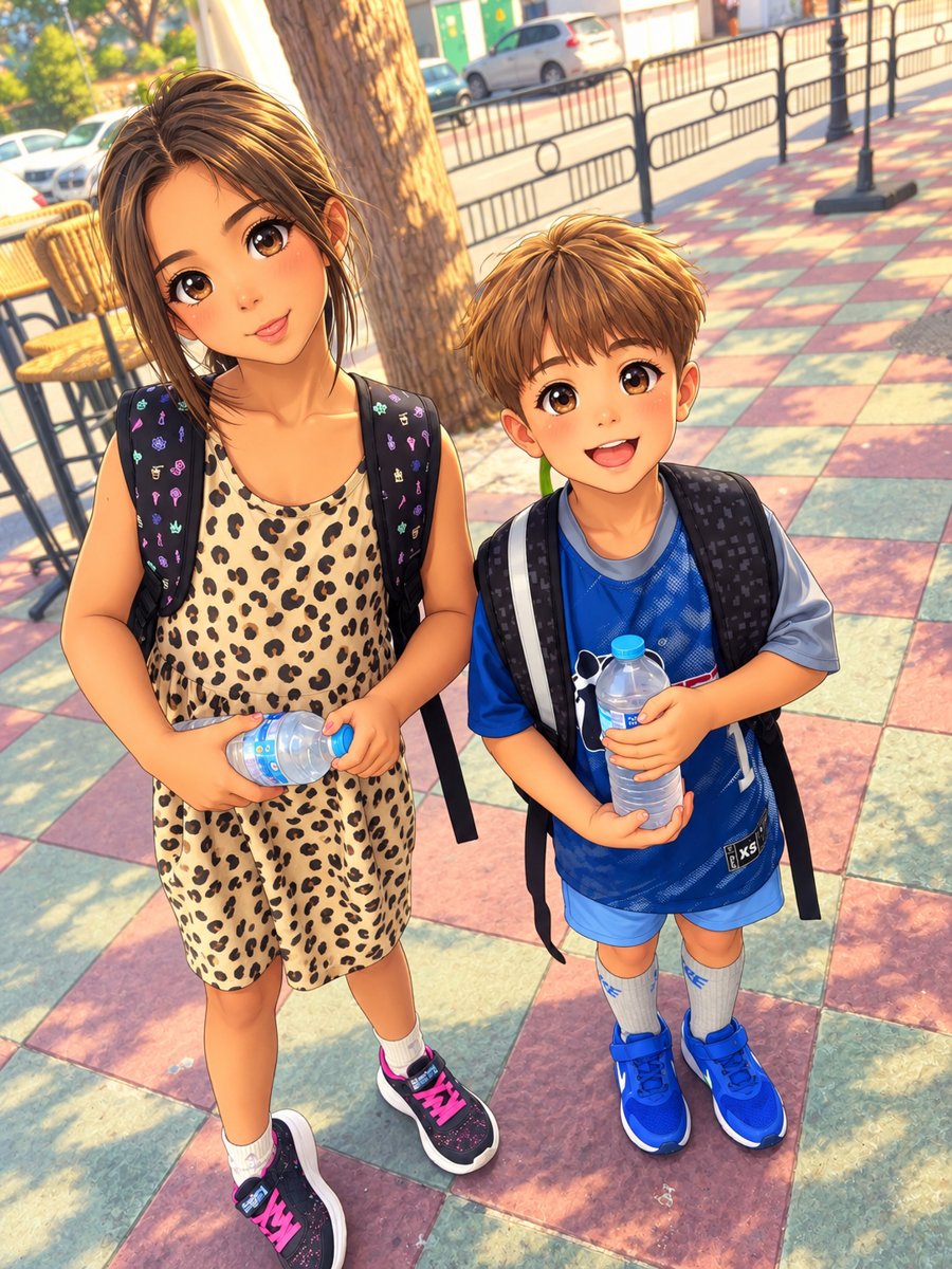 Porter and Wryker anime style